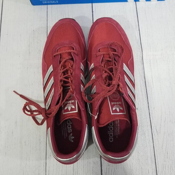 Adidas Originals New York Sneakers Mens Size 11 Burgundy BB1189 main image 4